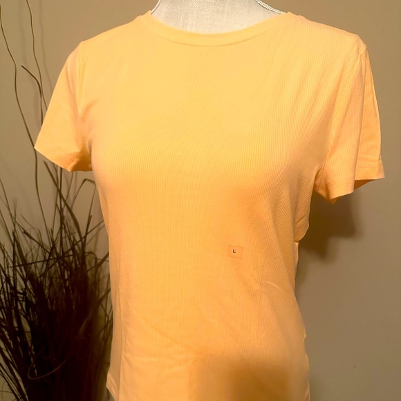 Express Ribbed T-shirt. - Picture 1 of 3